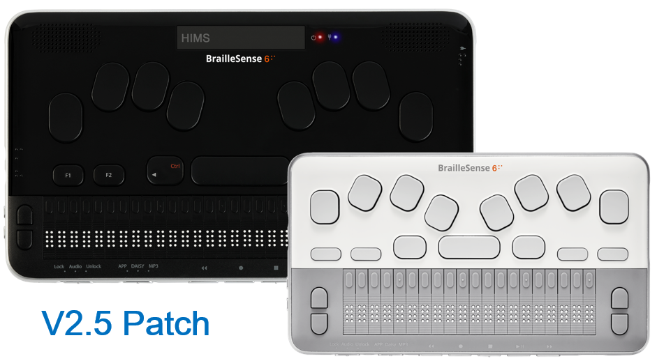 [BrailleSense 6 V2.5 Patch] image